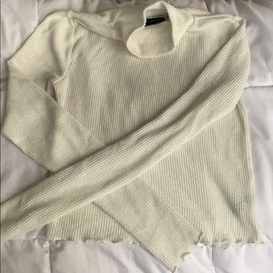 URBAN OUTFITTERS Ivory Turtleneck